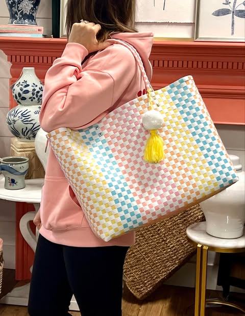 Sabrina Woven Tote