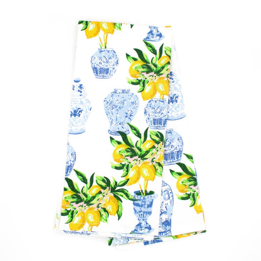 8 Oak Lane Lemon Ginger Hand Towel Set