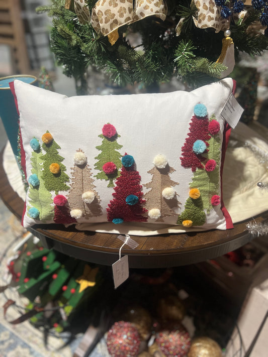 Pom Pom Tree Pillow