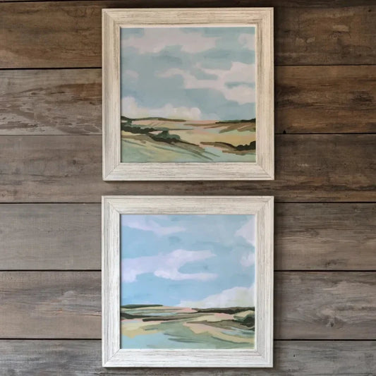 Estuary Horizon Framed Print (Sold Individually)