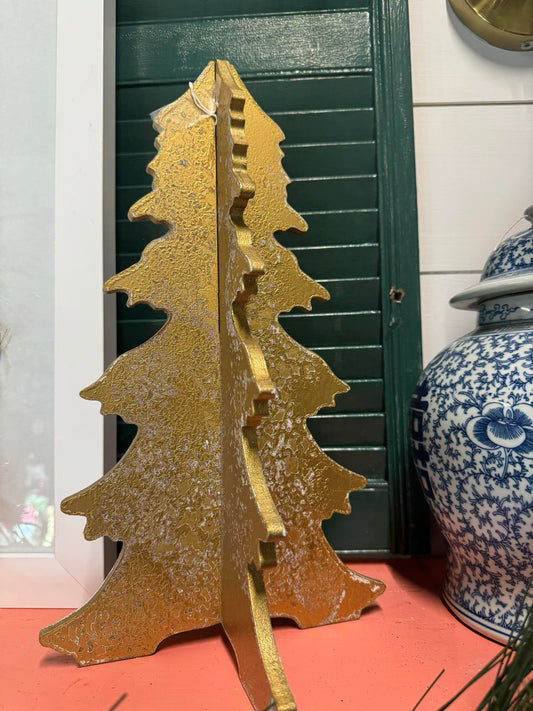 Gold Wooden Tree