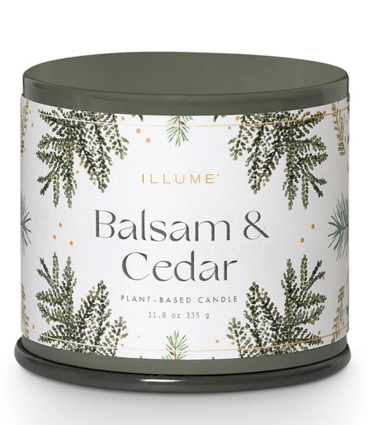 Balsam & Cedar Vanity Tin Candle