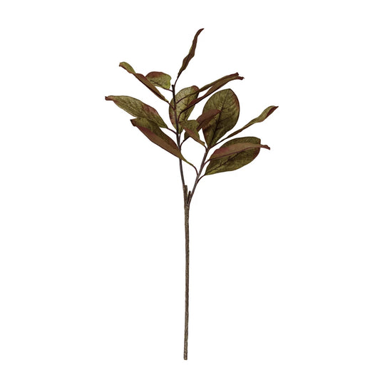 Faux Magnolia Leaf Branch