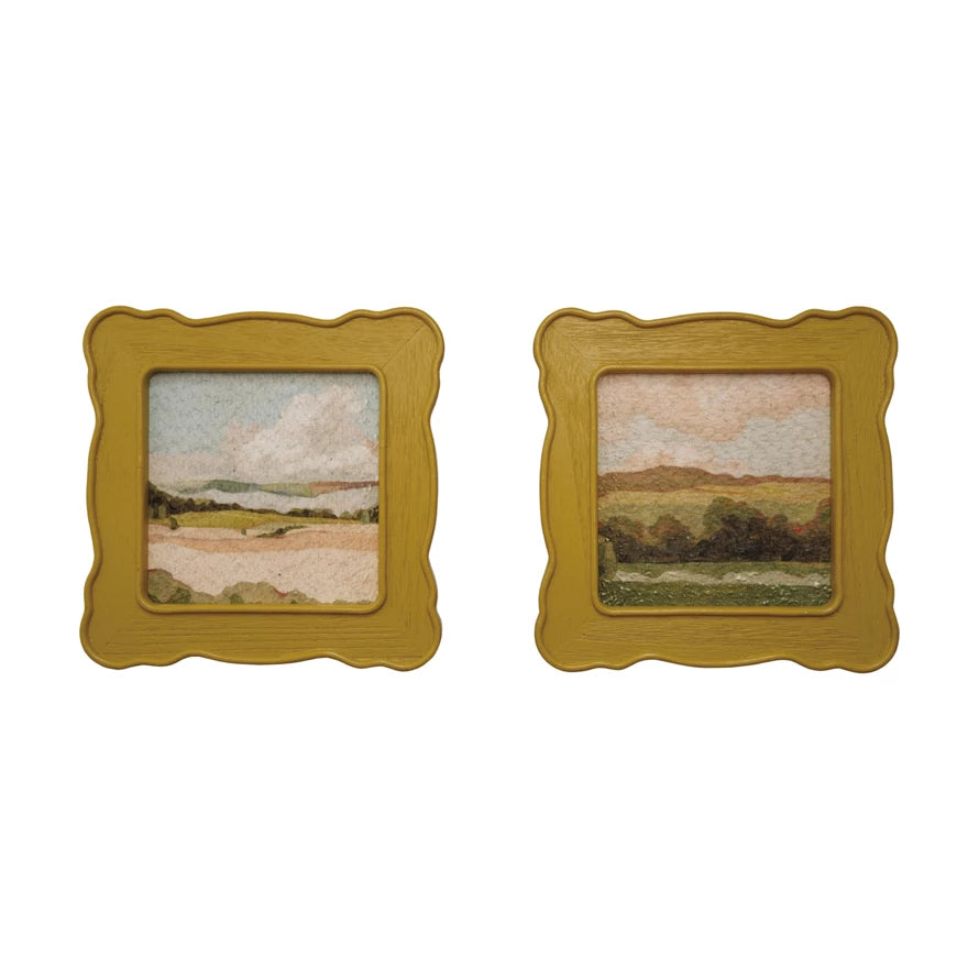 Fabric Framed Wall Art- Landscape
