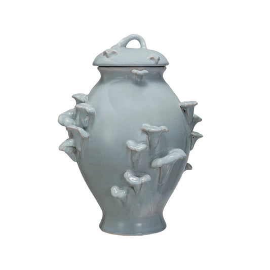 Mushroom Stoneware with Lid
