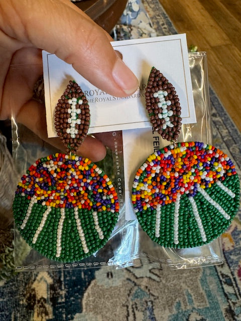 Football Earrings