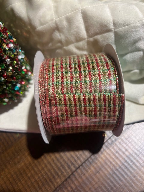 Woven Metallic Ribbon